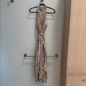 Zimmermann Paisley Halter Maxi Dress